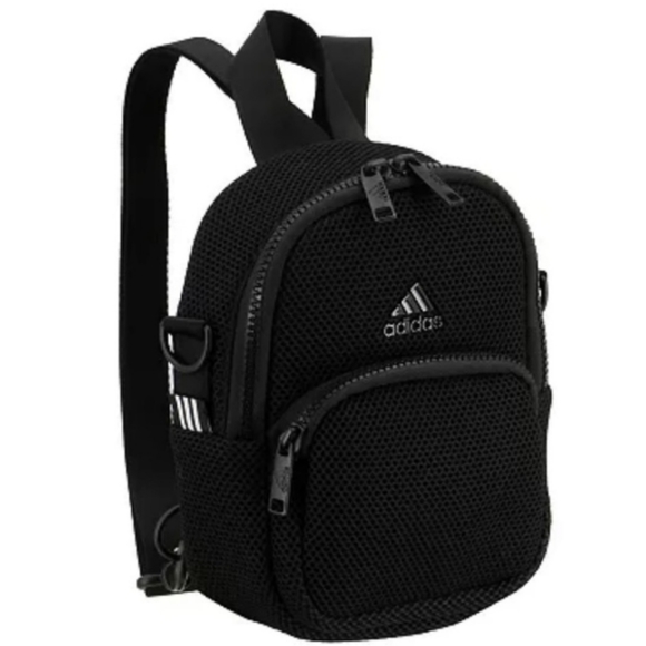 adidas Bags Adidas Airmesh Black Convertible Mini Backpackcrossbody